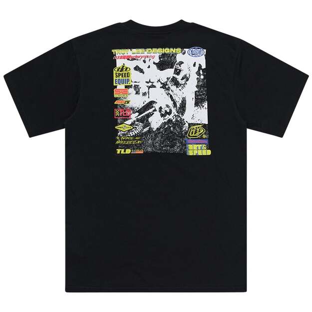 TLD SHORT SLEEVE TEE OVERLOAD BLACK (70125200) 1