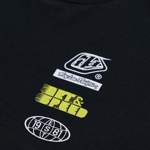 TLD SHORT SLEEVE TEE OVERLOAD BLACK (70125200) 2