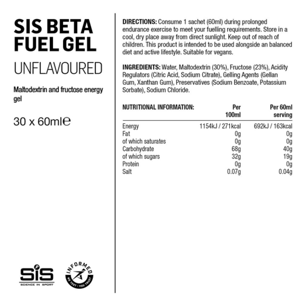 Gelis SiS Beta be skonio 60ml 1