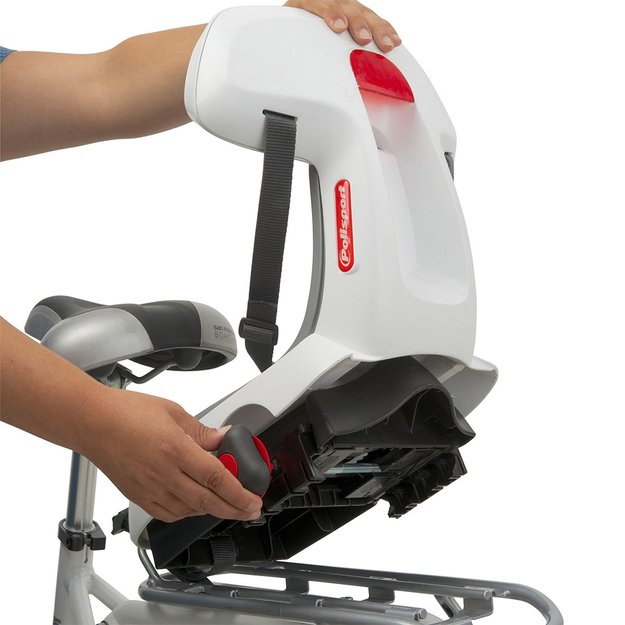 Dviračio kėdutė Polisport Guppy Junior // 26-29  dvir., ant bagažinės (vaikams 22- 35 kg)