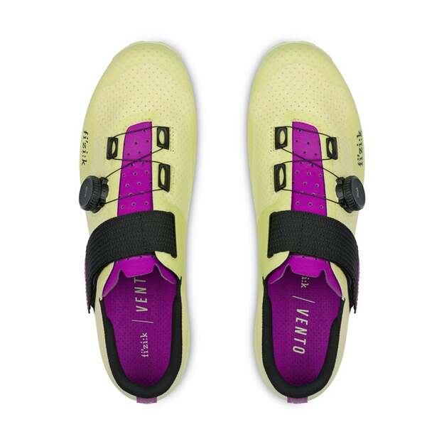 FIZIK SHOES VENTO FEROX CARBON LIME - PURPLE (VEX1WMR1C5C35) 2