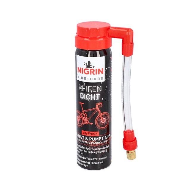 Bekamerinių padangų hermetikas NIGRIN Bike-Care // 75ml