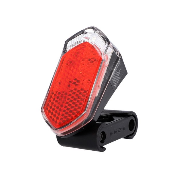 Galinis žibintas purvasaugiui Fischer LED // veikia nuo dinamos