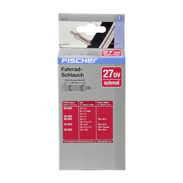 Kamera Fischer 27.5  x 1.10 - 1.25  (28/32 - 630) // DV 40mm 2