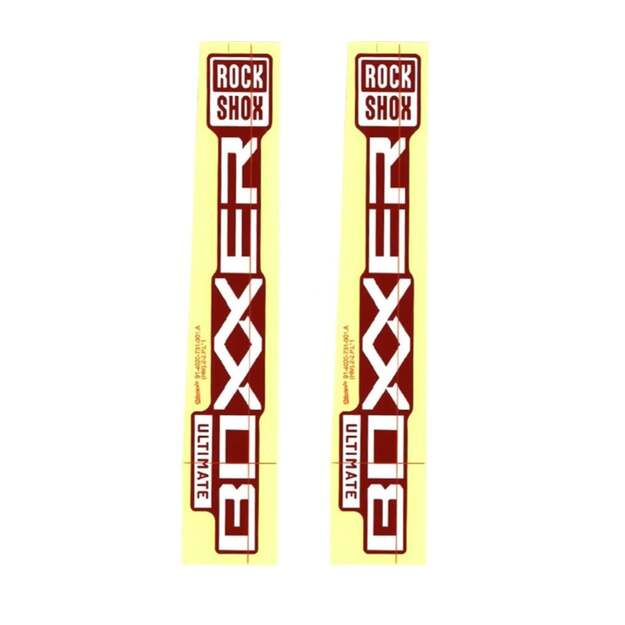 11.4018.105.074 - SRAM RS AM DECAL BOXXER 27/29 ULT GMTWTSL/RED
