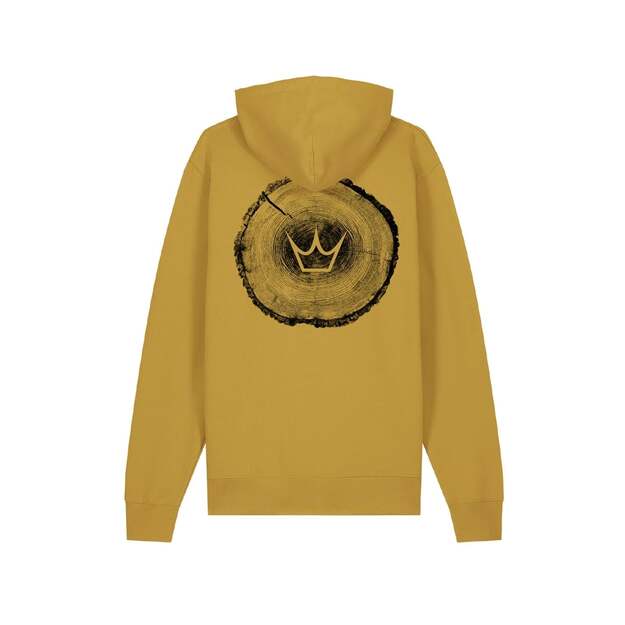 PEATY S PUBWEAR MIKINA S KAPUCÍ TRAIL BUILD CREW / OCHRE (PPW-25-HDY-TBC-OCR)