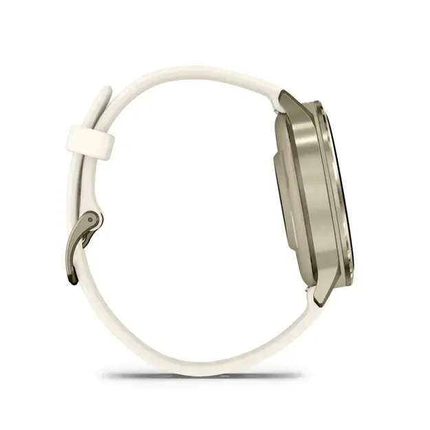 Išmanusis laikrodis Garmin Venu® 4 | 41mm | Lunar Gold - Bone Silicone Band 1