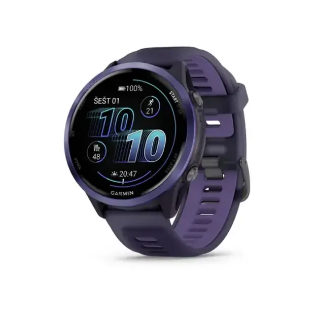 Išmanusis laikrodis Garmin Forerunner® 570 - 47mm | Indigo Aluminum