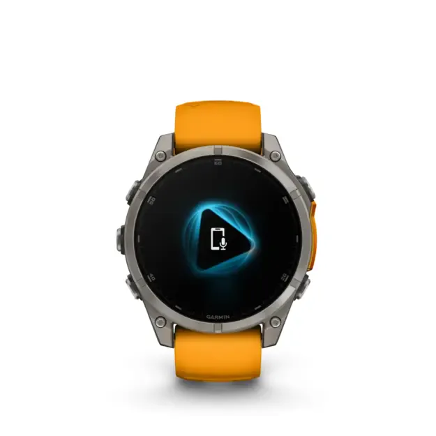 Išmanusis laikrodis Garmin Fenix® 8 Amoled | 47mm | Titanium - Spark Orange 1