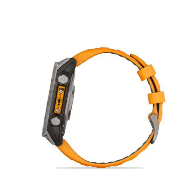 Išmanusis laikrodis Garmin Fenix® 8 Amoled | 47mm | Titanium - Spark Orange 7