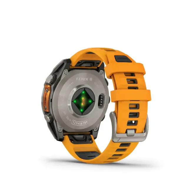 Išmanusis laikrodis Garmin Fenix® 8 Amoled | 47mm | Titanium - Spark Orange 6