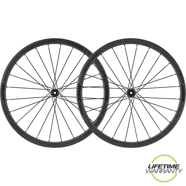 MAVIC COSMIC SLR 32 DISC 21MM CENTERLOCK SHIMANO/SRAM HG PAIR (P00128803)