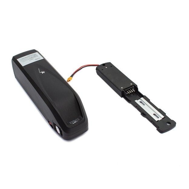 Elektrinio variklio akumuliatorius 48V 13Ah 624Wh // su pakrovėju, laikikliu ir 2 raktais 1