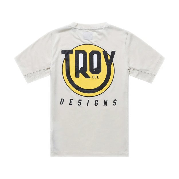 TLD SHORT SLEEVE JERSEY YOUTH SKYLINE RIDE TEE HAPPY PUMICE (38406200) 1