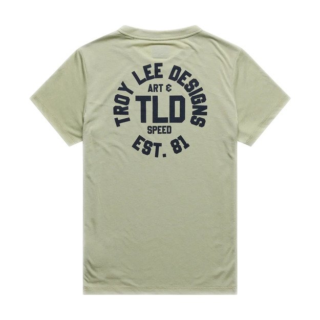 TLD WOMENS SHORT SLEEVE JERSEY LILIUM RIDE TEE STAMPS SAGE (37504500) 1