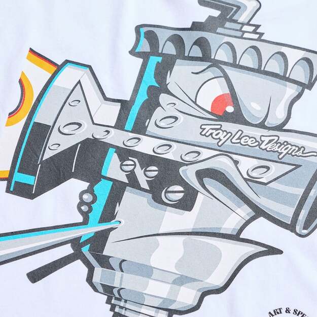 TLD SHORT SLEEVE TEE CARB CLUB WHITE (70173701) 3