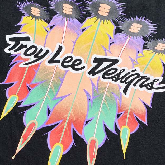 TLD SHORT SLEEVE TEE FEATHER BLACK / BLACK (70157102) 3