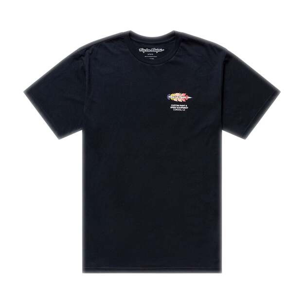 TLD SHORT SLEEVE TEE FEATHER BLACK / BLACK (70157102)