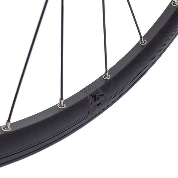 Priekinis ratas ZLA-019 26  // V-Brake, 28H, veržlės, dvigubas, kniedytas, aliuminis 1