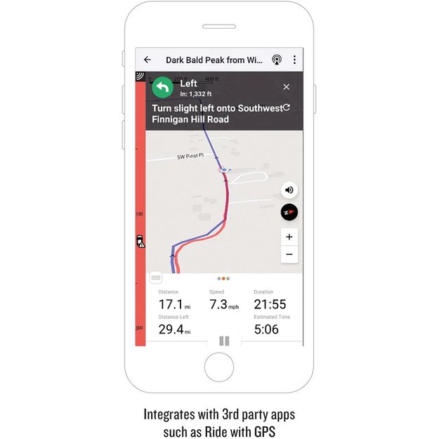 Dviračio radaras, galinis žibintas Garmin Varia RTL515 5