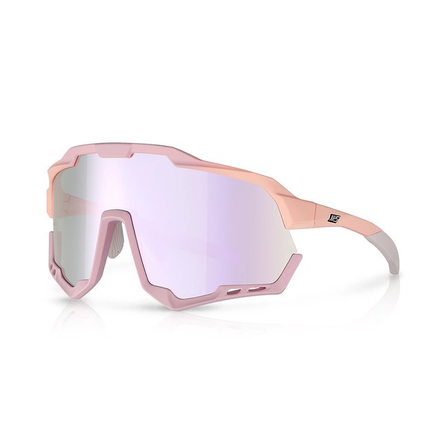 Akiniai Magicshine MORPHER Mirror Photochromic Lens // Fotochrominiai / Veidrodiniai (&scaron;viesiai ruda/rausva)