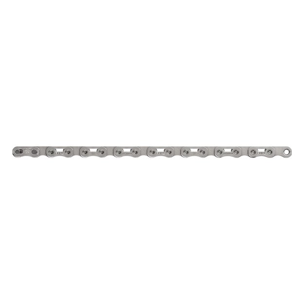Grandinė SRAM Rival E1 Flattop // 12/13 pavarų, 114 narelių // Solid Pin, PowerLock D1