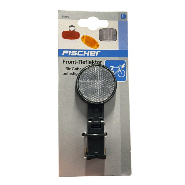 At&scaron;vaitas ant priekinės &scaron;akės Fischer // 45 mm (baltas)