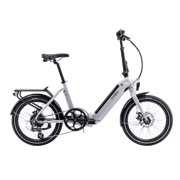 Sulankstomas elektrinis dviratis ROMET E-Wigry 1.0, sidabrinis
