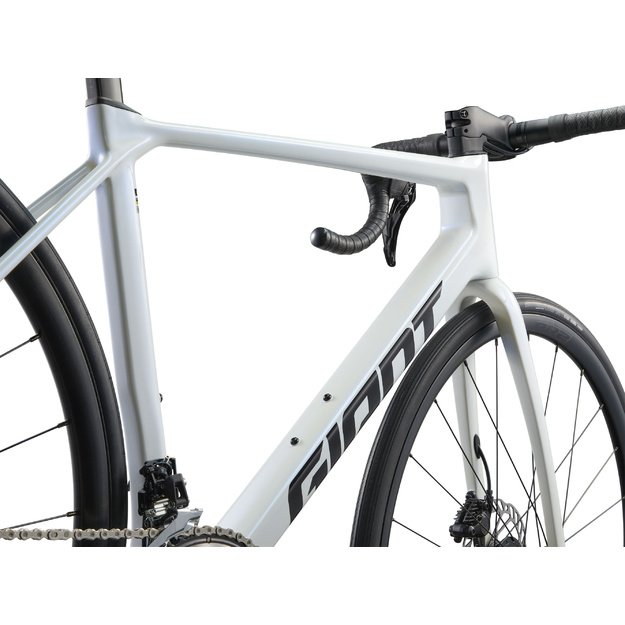 Plento dviratis GIANT TCR Advanced 2 dalių, iliuzinė balta