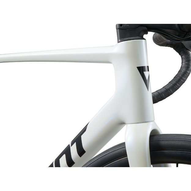 Plento dviratis GIANT TCR Advanced 2 dalių, iliuzinė balta