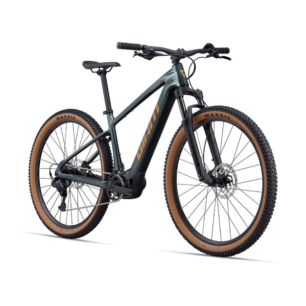 Elektrinis dviratis GIANT Talon E+ (2026) 29  Asfalto žalia