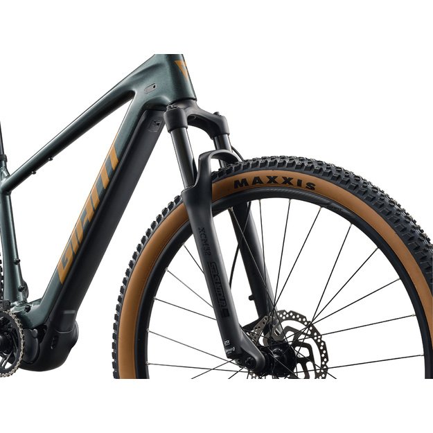 Elektrinis dviratis GIANT Talon E+ (2026) 29  Asfalto žalia