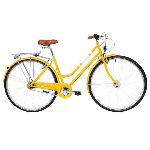 Dviratis ROMET Vintage Classic 2.0 D, geltonas