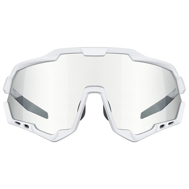 Akiniai Magicshine MORPHER Photochromic Lens // Fotochrominiai (balta/pilka)