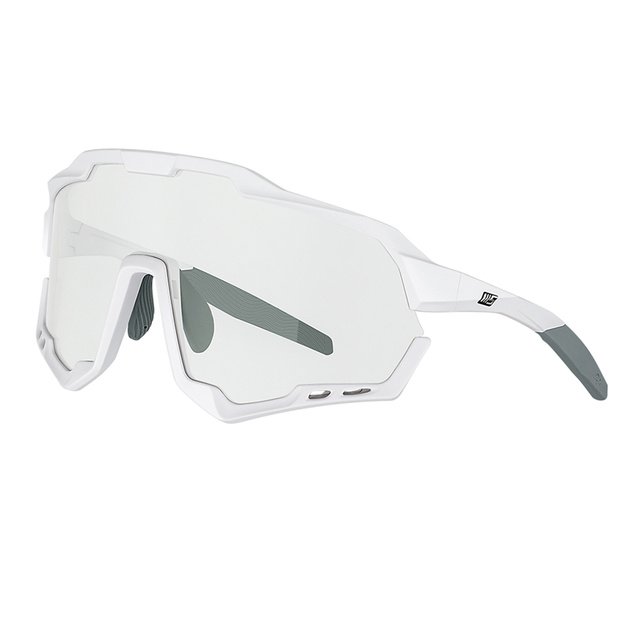 Akiniai Magicshine MORPHER Photochromic Lens // Fotochrominiai (balta/pilka)