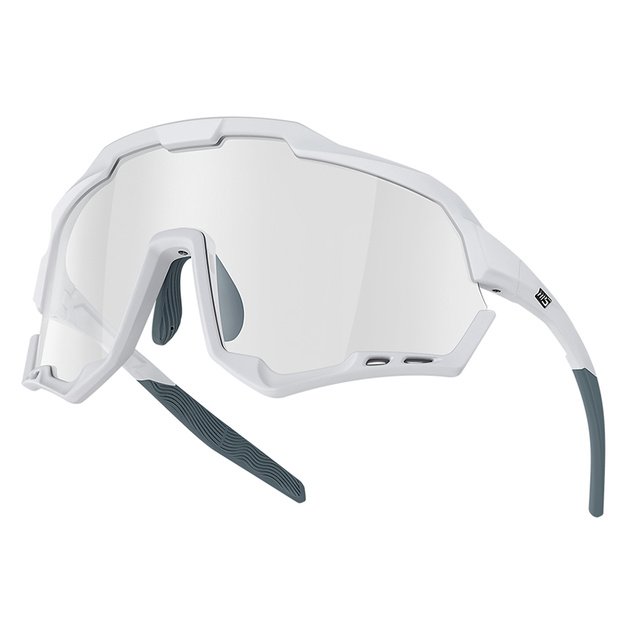 Akiniai Magicshine MORPHER Photochromic Lens // Fotochrominiai (balta/pilka)