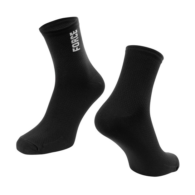 Kojinės FORCE Colour // dydis: L-XL (42-46) (juoda)
