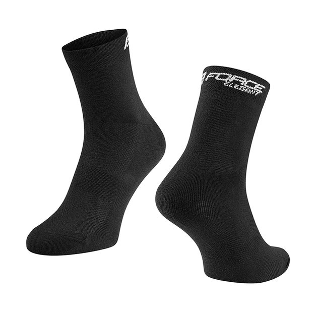 Kojinės FORCE Elegant // dydis: L-XL (42-46) (juoda)