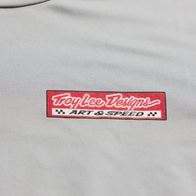 TLD MENS LONG SLEEVE JERSEY RUCKUS RIDE TEE CUSTOM PAINT MID GRAY (37142200)