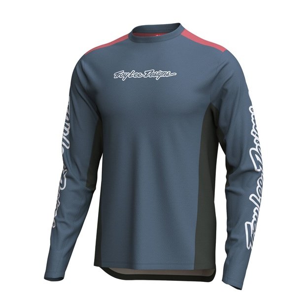 TLD MENS LONG SLEEVE JERSEY STAGE SIGNATURE SLATE (39507202)
