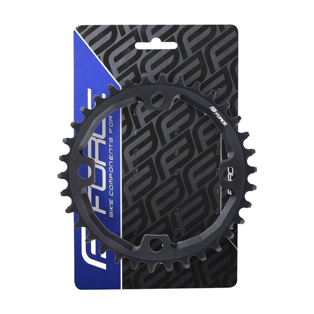 Žvaigždė priekiniam žvaigždžių blokui NW 34T BCD 104mm juoda 1