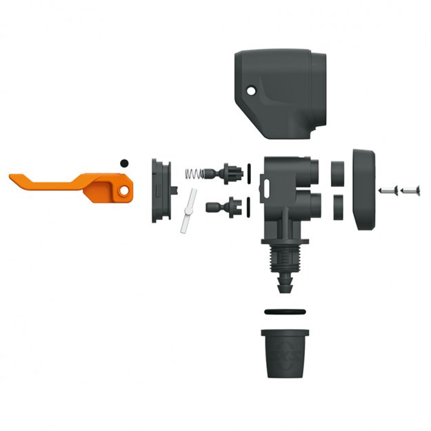 Oro pompos antgalis SKS MV-EASY su žarnele 900 mm 3