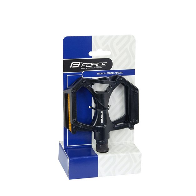 Pedalai FORCE BMX su dantukais (aliuminiai)