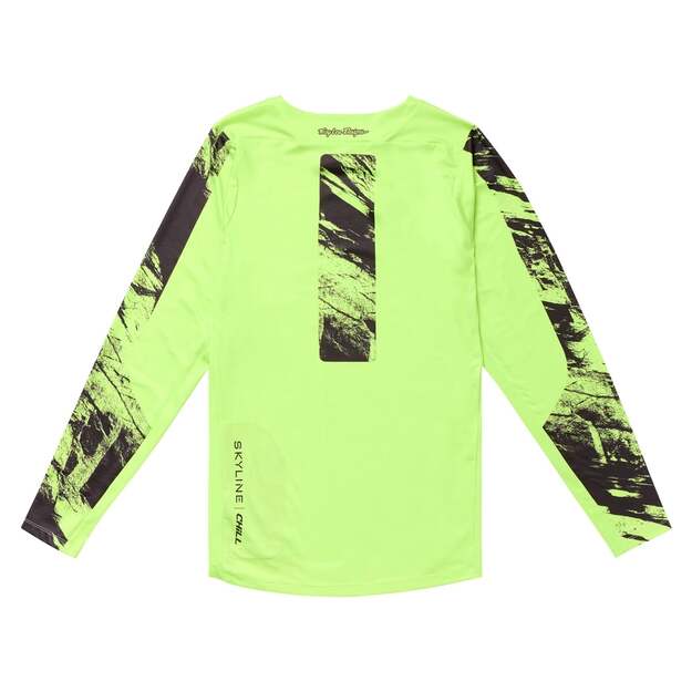 TLD LONG SLEEVE JERSEY SKYLINE CHILL ROCKSLIDE GLO YELLOW (35386900) 1
