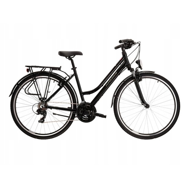 KROSS Trans 1.0 D S blagry g moteriškas miesto dviratis (28 ) 