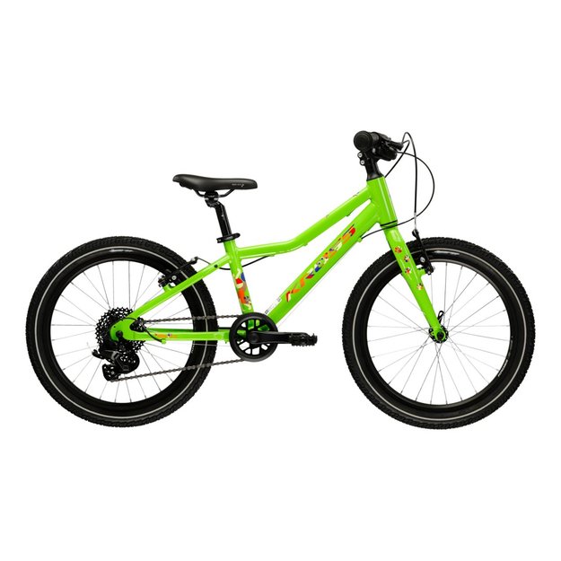 KROSS Level Mini 3.0 Light / GreenOrange Gloss / vaikiškas dviratis (20 ) 