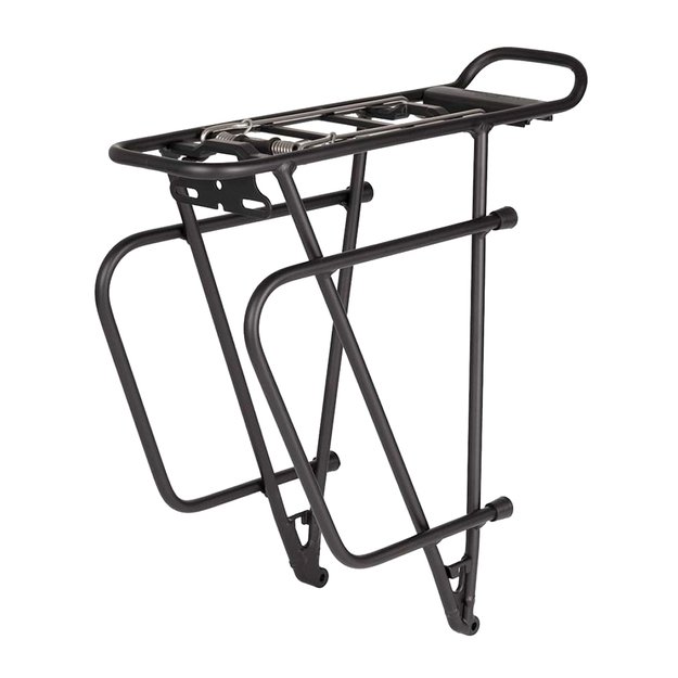 Bagažinė AtranVelo TOUR 365 BS 28  // aliuminis, AVS sistema (juoda)