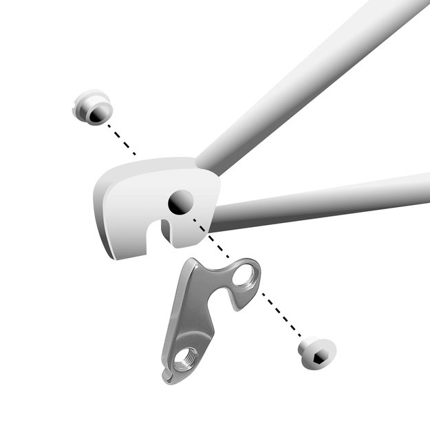 Galinio perjungiklio auselė GH-022 su varžtu M8x0,75