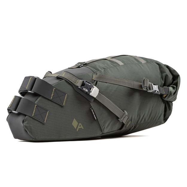 Dviračio krepšys ant balnelio stovo Acepac Saddle Bag MKIII // 16 l (pilkas/žalias)