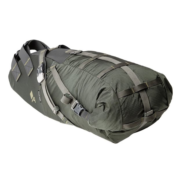 Dviračio krepšys ant balnelio stovo Acepac Saddle Bag MKIII // 16 l (pilkas/žalias) 2